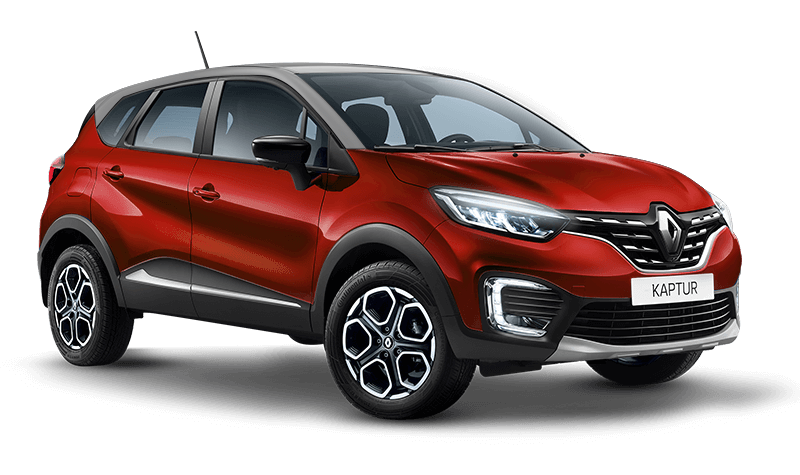 Renault Kaptur , Красный с серебристой крышей