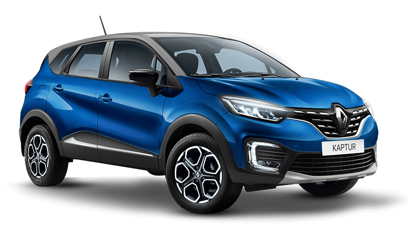 Renault Kaptur , Синий с серебристой крышей