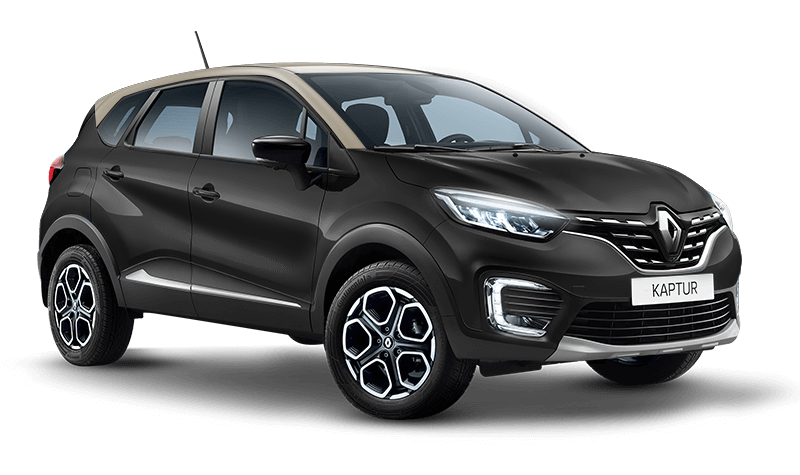 Renault Kaptur , Черный с бежевой крышей
