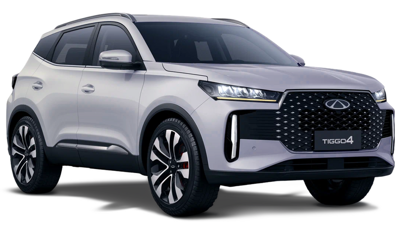 Chery Новый Tiggo 4, Серебристый серый