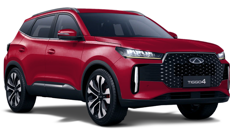 Chery Новый Tiggo 4, Огненный красный
