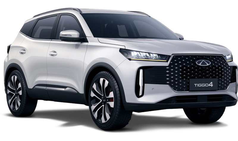 Chery Новый Tiggo 4, Искрящийся белый