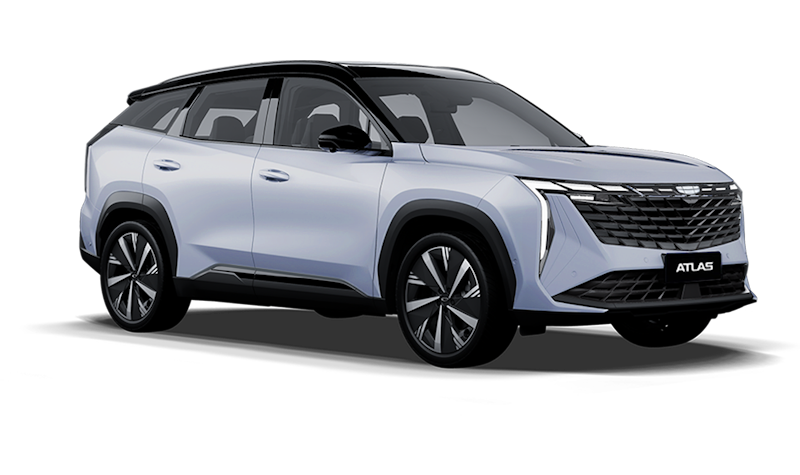 Geely Новый Atlas, Серебристый металлик
