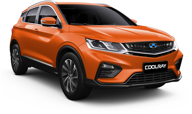 Geely Coolray , Оранжевый