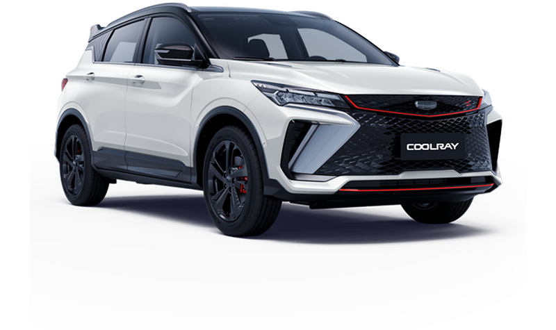 Geely Новый Coolray, Белый