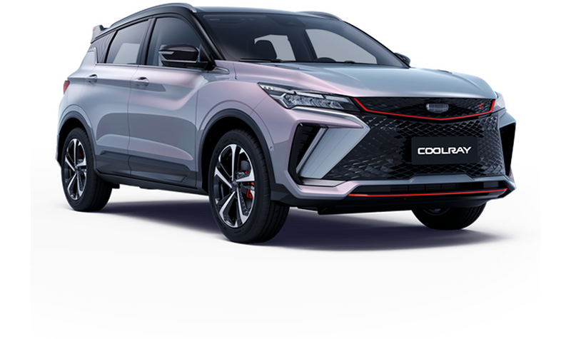 Geely Новый Coolray, Лиловый перламутр