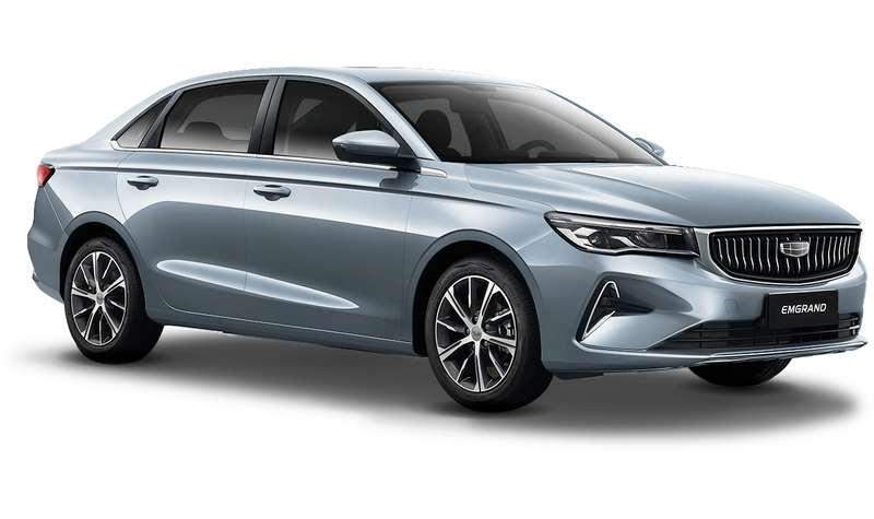 Geely Новый Emgrand, Серо-голубой металлик