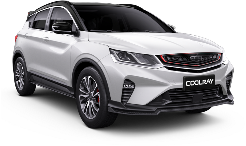 Geely Coolray , Бело-черный