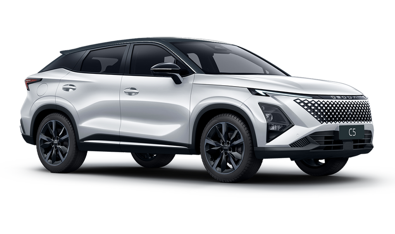OMODA Новая C5, Белый с черной крышей