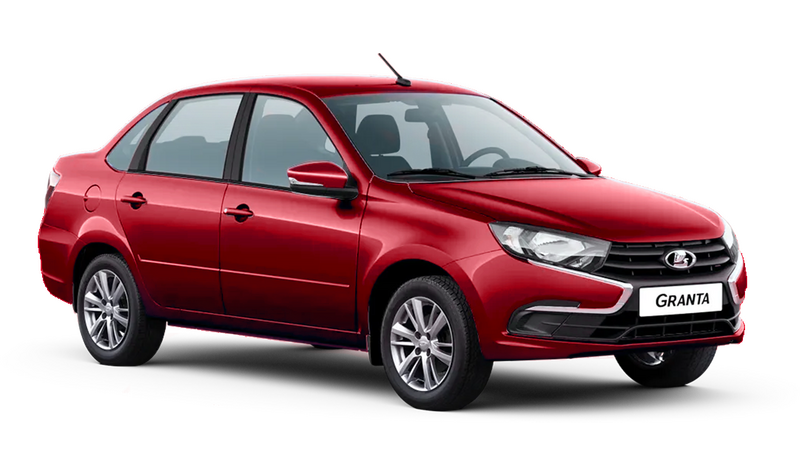 Lada Granta Sedan, Бордовый