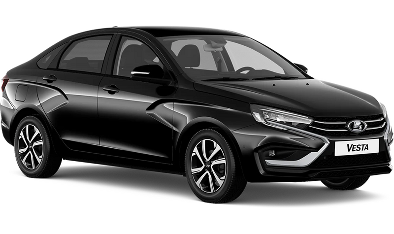 Lada Новая Vesta, Черный