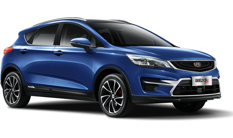 Geely GS, Синий 