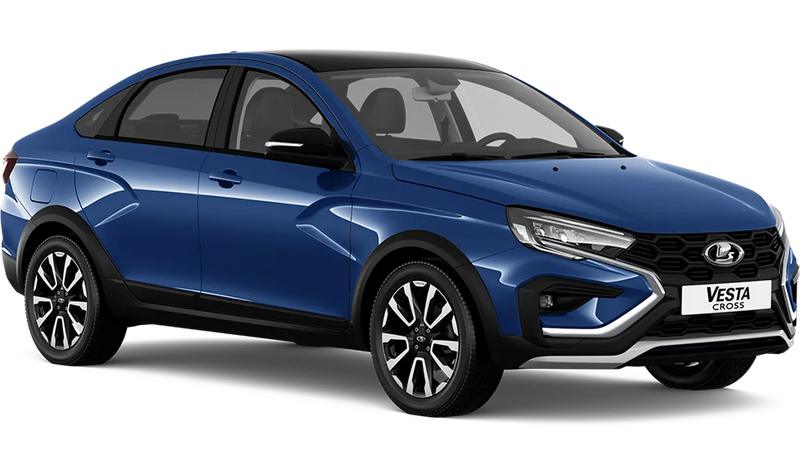 Lada Новая Vesta Cross, Синий