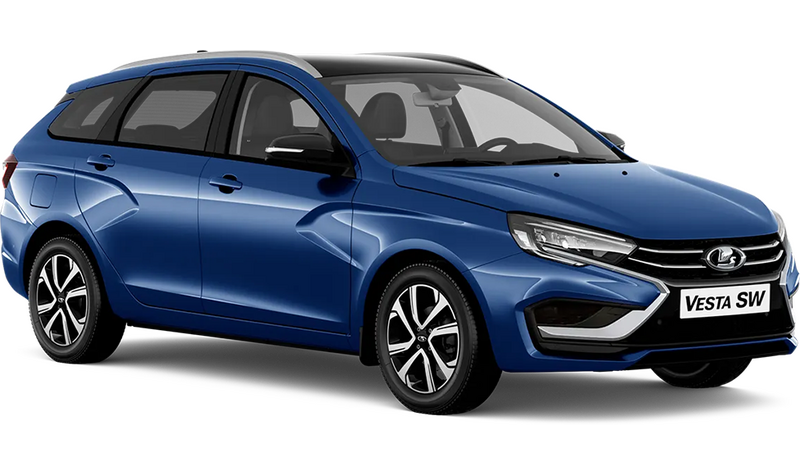 Lada Новая Vesta SW, Синий