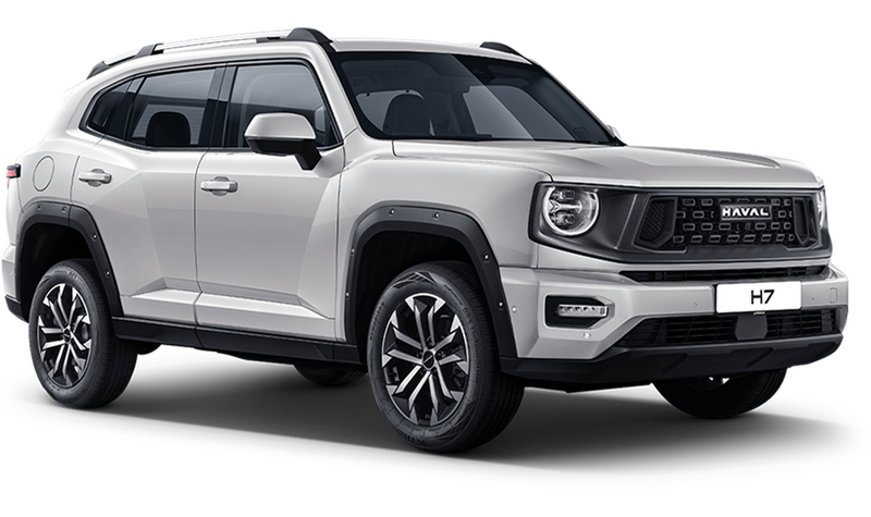 Haval H7, Белый металлик