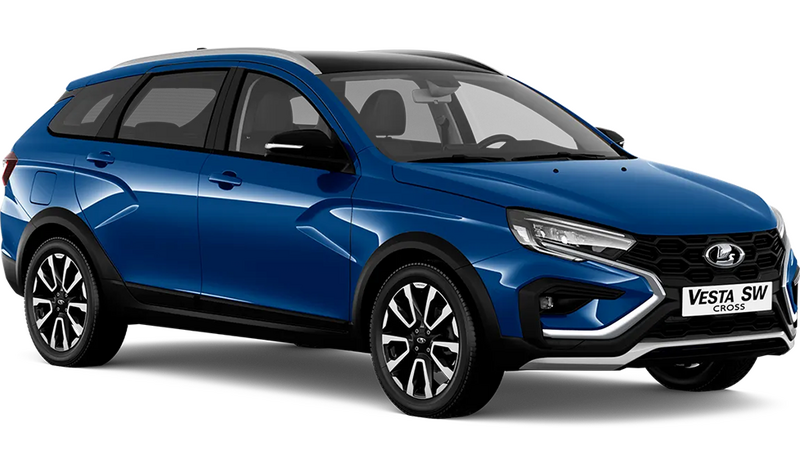 Lada Новая Vesta SW Cross, Синий
