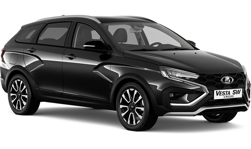 Lada Новая Vesta SW Cross, Черный