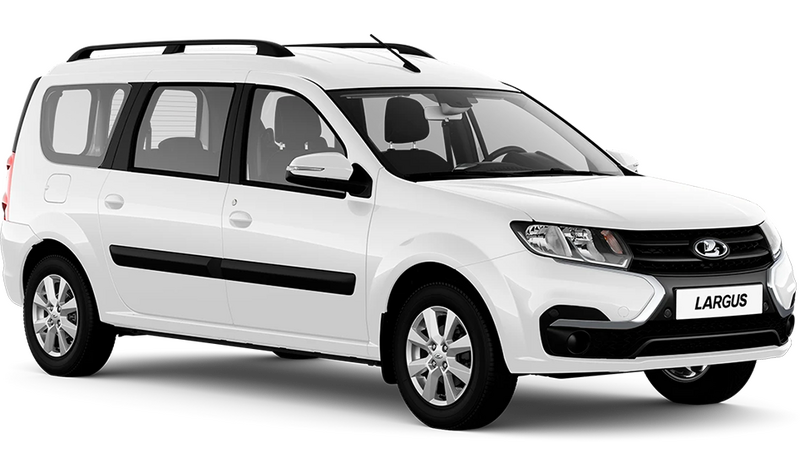 Lada Новый Largus, Белый