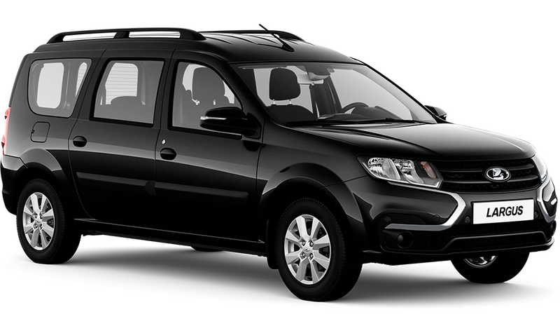 Lada Новый Largus, Черный