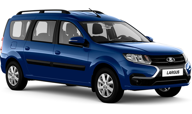 Lada Новый Largus, Синий