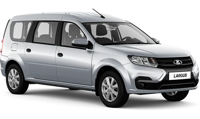 Lada Новый Largus, Серебристый