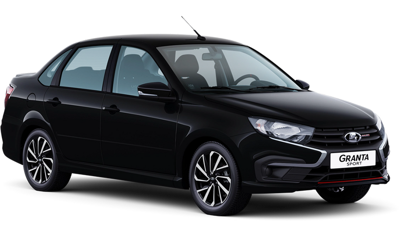 Lada Granta Sport, Черный 
