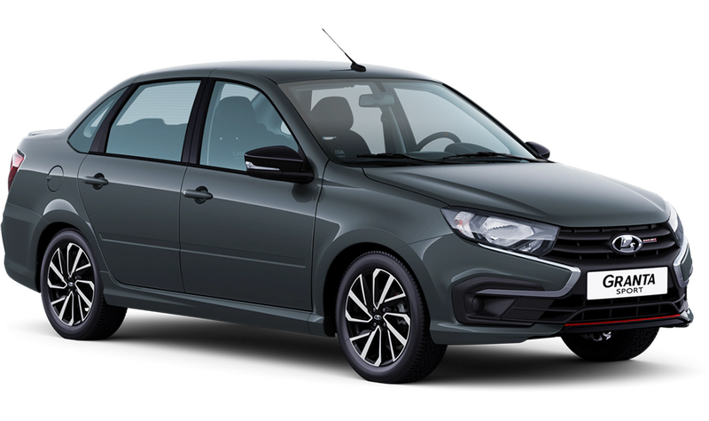 Lada Granta Sport, Серебристо-темно-серый