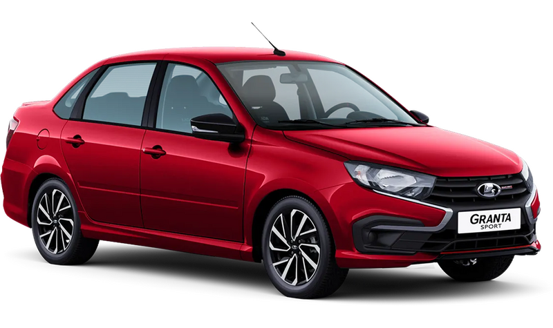 Lada Granta Sport, Бордовый