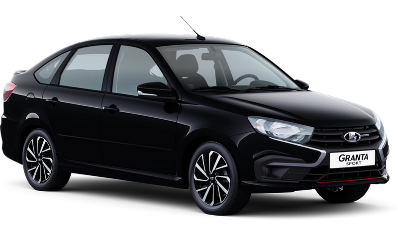 Lada Granta Sport лифтбек, Черный 