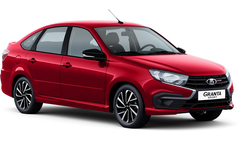 Lada Granta Sport лифтбек, Бордовый