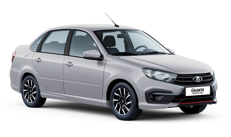 Lada Granta Sportline, Серебристый 