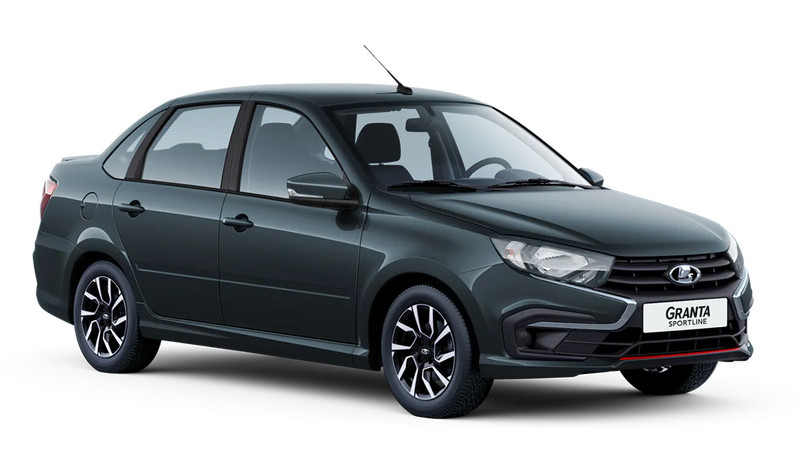 Lada Granta Sportline, Серебристо-темно-серый