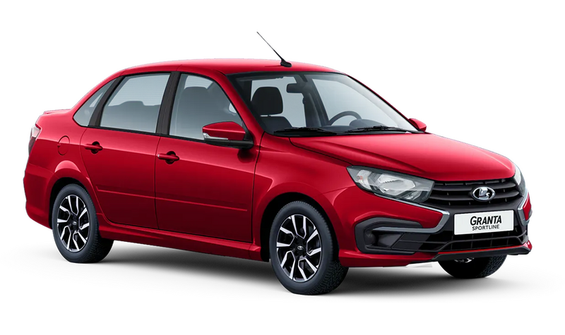 Lada Granta Sportline, Бордовый