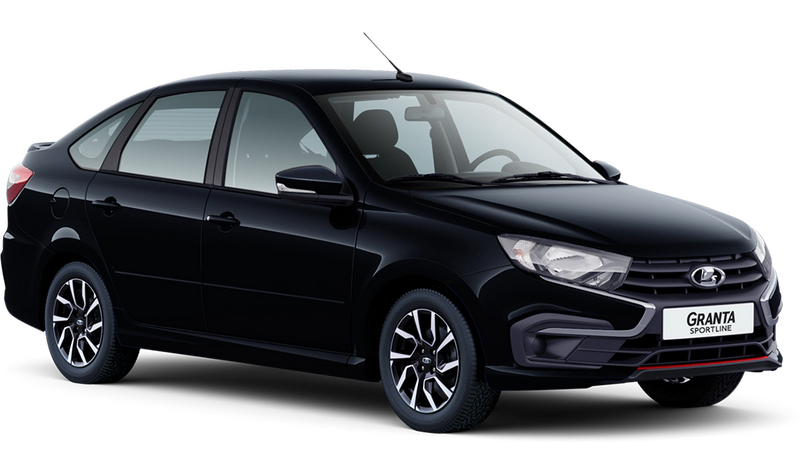 Lada Granta Sportline лифтбек, Черный 