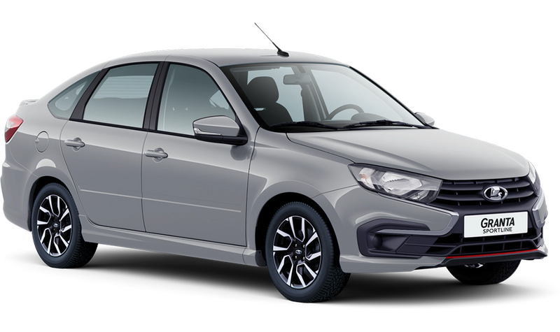 Lada Granta Sportline лифтбек, Серебристый 