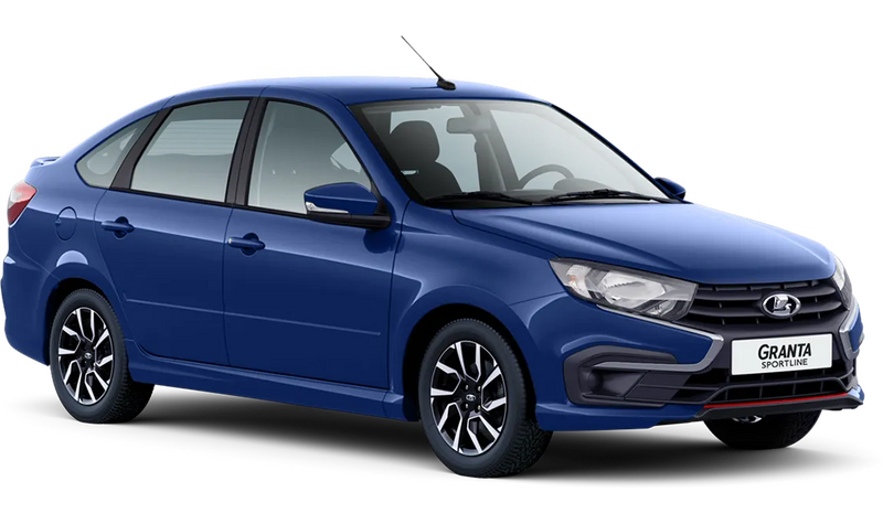 Lada Granta Sportline лифтбек, Синий