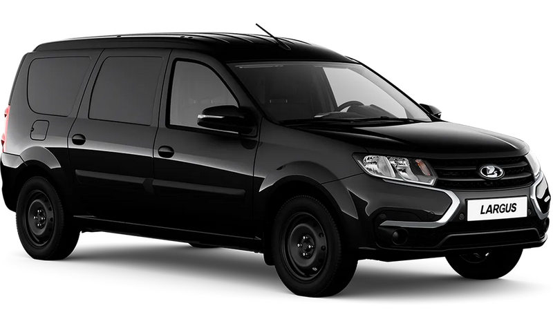 Lada Новый Largus Фургон, Черный
