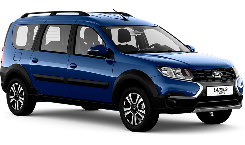 Lada Новый Largus Cross, Синий
