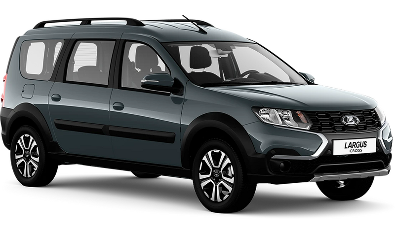 Lada Новый Largus Cross, Серебристо-темно-серый