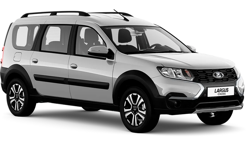 Lada Новый Largus Cross, Серебристый