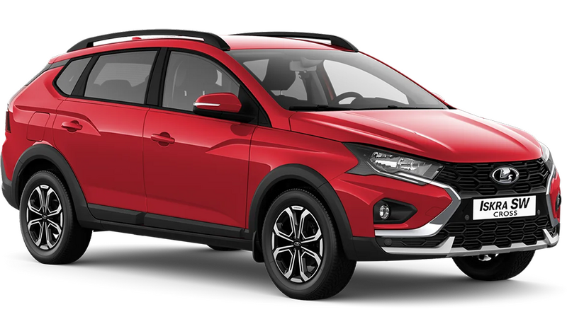 Lada Iskra SW Cross, Бордовый
