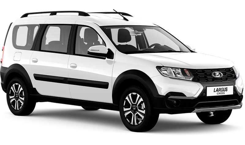 Lada Новый Largus Cross, Белый