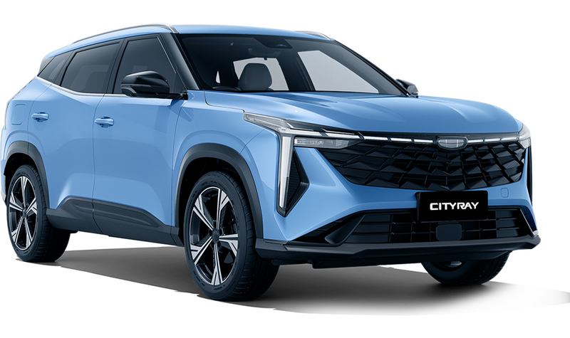 Geely Cityray , Голубой металлик