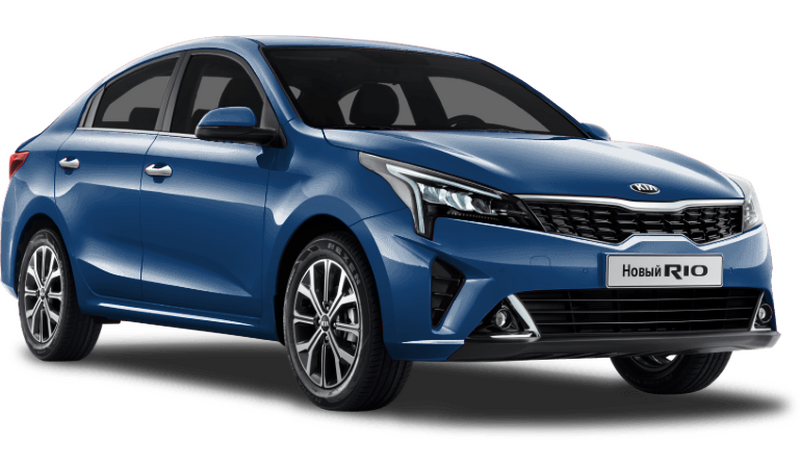 Kia Новый Rio, Marina Blue
