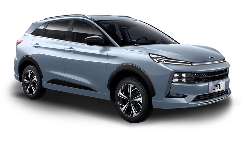 JAC JS6, Небесно-голубой
