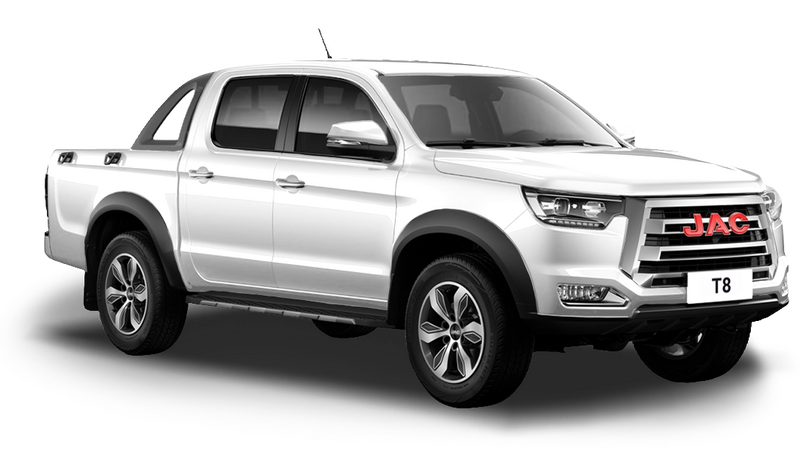 JAC T8, Белый глянец