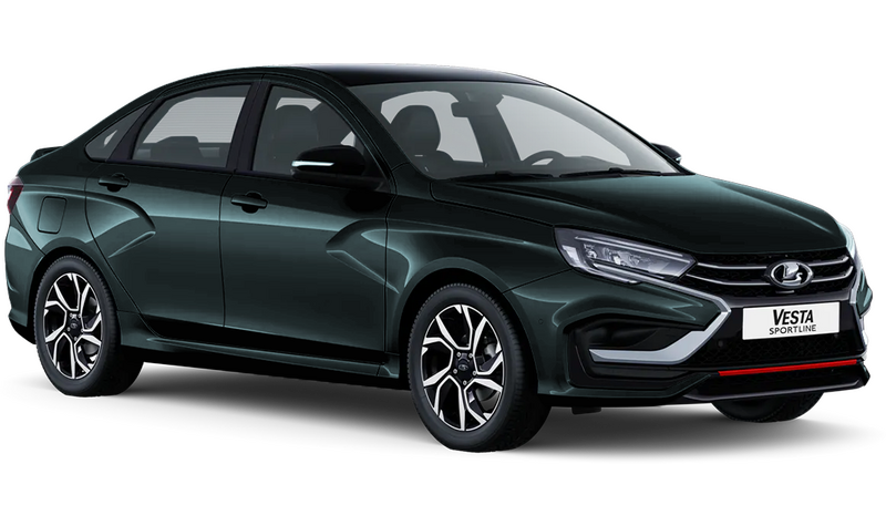 Lada Vesta Sportline, Серебристо-темно-серый