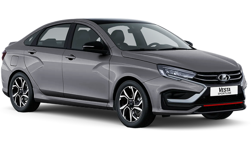 Lada Vesta Sportline, Серебристый 