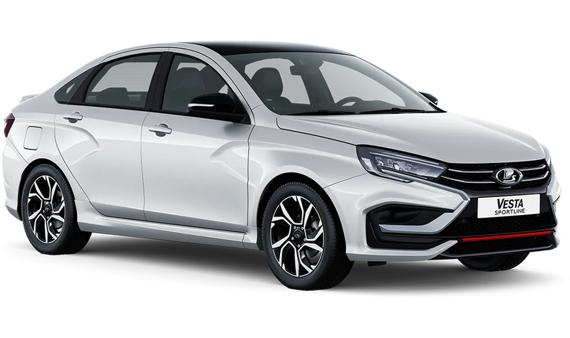 Lada Vesta Sportline, Белый 