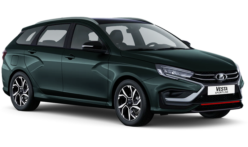 Lada Vesta SW Sportline, Серебристо-темно-серый